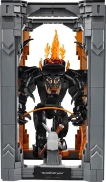 LEGO® Icons 10367 Knižní zarážka: Pán prstenů – Balrog™