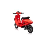 Mamido Dětský elektrický skútr Retro 23 červený