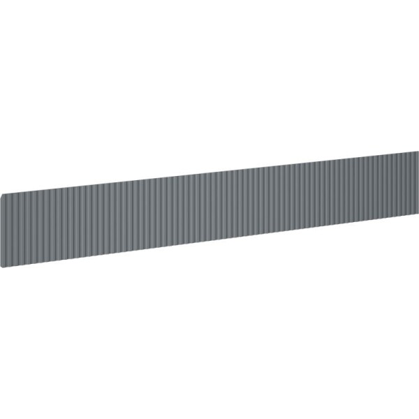 MEXEN - Rivel čelo pro koupelnovou skříňku reliéf 160 x 20, grafit mat 91A20-1600-235-1-66