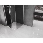 MEXEN/S - Velar L sprchový kout, posuvné dveře 120 x 120, grafit, bílá 871-120-120-43-20