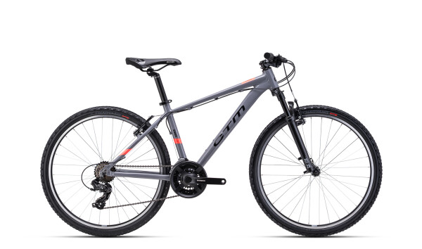 CTM TERRANO 26", barva šedá, model 2026, rám S - ZDARMA dopravné, seřízení a odborná montáž! (Záruka nejlepší ceny. Nalezli jste někde lepší cenu? Napište nám a zkusíme ji trumfnout!)