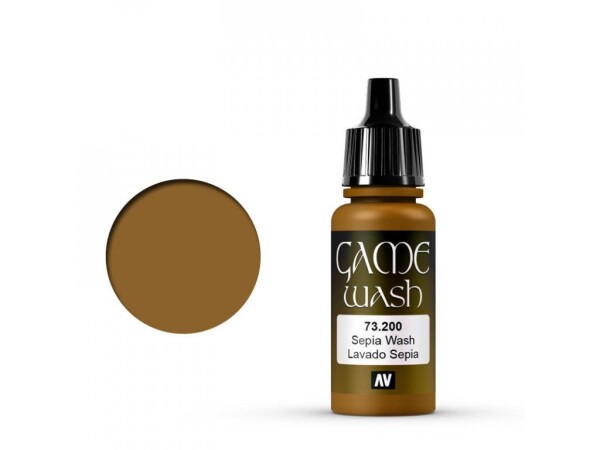 Vallejo Game Color 73200 Sepia 18 ml