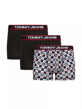 Pánské boxerky 3Pack TRUNK PRINT UM0UM03086 0SD - Tommy Hilfiger XXL