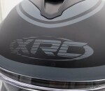 Helma na motorku Xrc Loomis blk/grey/light grey/pink - XS / šedá