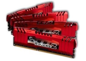 G.Skill RipjawsZ Series 32GB (4x 8GB) / DDR3 / 1600MHz / 10-10-10-30 / 1.5V (F3-12800CL10Q-32GBZL)