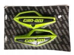 Chrániče páček Can-Am Manta Green/černé