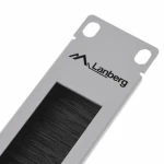 Lanberg AK-1101-S šedá / Kartáčový panel / 19" / 1U / 482,6x44,2x8,5 mm (AK-1101-S)