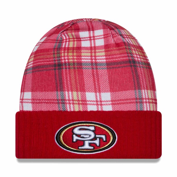 New Era Pánská zimní čepice San Francisco 49ers NFL 2024 Sideline Statement Beanie