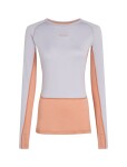 ICEBREAKER Wmns Mer 200 ZoneKnit LS Crewe, Desert Sand/Greyquartz/Cb (vzorek) velikost: S