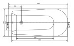 CERSANIT - VANA FLAVIA 150X70 cm S301-105