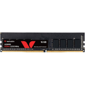 VERBATIM UDIMM DDR4 16GB 3200MHz 1,2V Single Pack without Heatsink EDF_714637