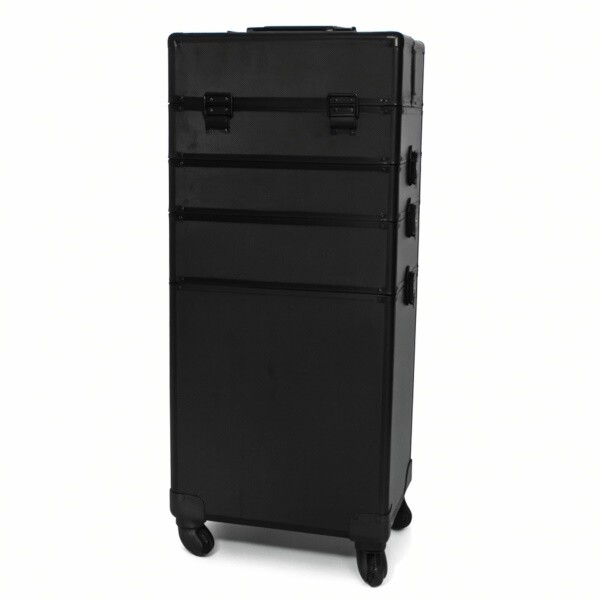 Aptel CA40 Kosmetický kufřík na kolečkách 4v1 93cm černá
