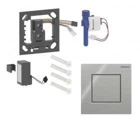 GEBERIT - Pneumatické ovládání splachování pisoáru typu 01, chrom 116.064.21.1