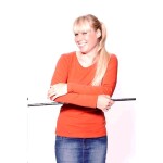 LAMBESTE Triko dámské 041 dlouhý rukáv BA výstřih U 210g/m2