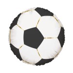 Balónek fóliový Fotbalový míč zlaté linky - Albi