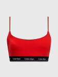 Dámská plavková podprsenka KW0KW02425 XNE červená Calvin Klein