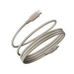 Energea Helix 60 Natural Titanium / Magnetický rychlonabíjecí kabel / USB-C na USB-C / 60 W / 1,5 m (CBL-HX60-NAT150)