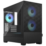 Fractal Design Pop Mini Air RGB Clear Tint černá / mATX / 2x USB 3.2 / 3x 120mm / bez zdroje / průhledná bočnice (FD-C-POR1M-06)