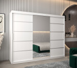 Šatní skříň Abi V2 Barva korpusu: Dub Sonoma, Rozměry: 200 cm, Dveře: Dub sonoma
