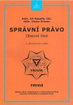 Správní právo – obecná část, 8. vydání - Kricner Václav JUDr.