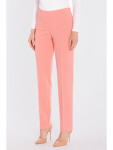 Cigaretové kalhoty S433 lososově růžové - Stylove L