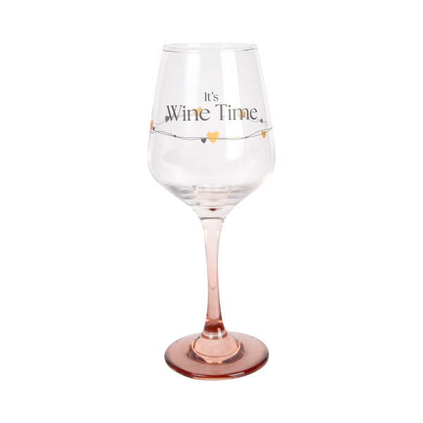 Sklenice na víno 330 ml - It's wine time - Albi