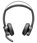 Poly Voyager Focus 2-M černá / Sluchátka / Bluetooth 5.1 / ANC / Nabíjecí stojánek / USB-C (A4HT2AA#AC3)