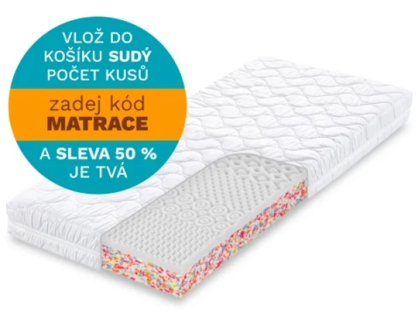 Oboustranná matrace Flexi King 90x200 cm