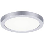 Paulmann 92907 Whirl LED vestavné svítidlo, LED, pevně vestavěné LED, 4.9 W, hliník (kartáčovaný), saténová, sada 3 ks