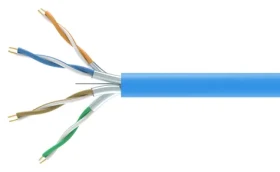 Equip modrá / Instalační kabel / Cat6A U/FTP / 305 m / LSZH / Dca (404546)