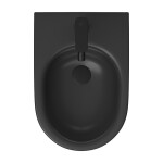 CERSANIT - Závěsný bidet HF LARGA oválný, antracit, BOX K677-041