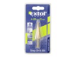 Vrták stupňovitý, 4-20mm, stupňování po 2mm, 9 otvorů,EXTOL CRAFT