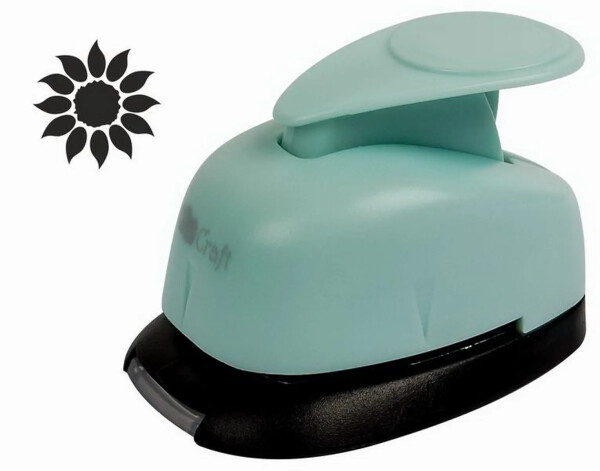 Děrovačka dekorační 16mm DP Craft - Slunečnice