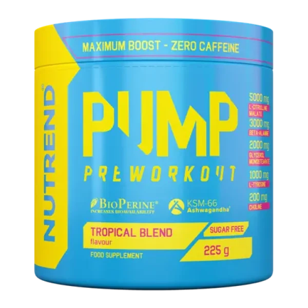 PUMP - Nutrend (tropical blend, 225 g) (77683-4-225g-tropicalblend)