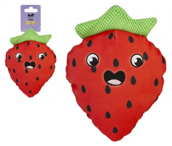 Pet Pro Floating Strawberry Plush Dog Toy / Plovoucí hračka jahoda (10700518)