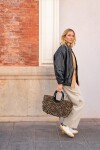 Nákupní taška Reisenthel Loopshopper M Leo fake fur
