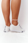 Women's Sneakers With Drawstring BIG STAR White Velikost: