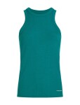 Dámské merino tílko ICEBREAKER Wmns Rib Lotus Tank, Tidal Teal velikost: L