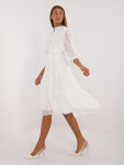 Dámské šaty LK SK 509730.08 bílé - FPrice L/XL