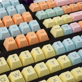 Ducky Cotton Candy Double-Shot Keycap Set / PBT / US Layout / 108 kláves (DKSA108-USADZZHSC)