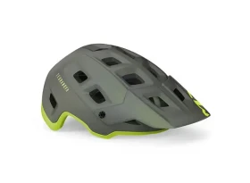 Cyklistická helma MET Terranova šedá-lime
