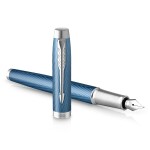 Parker IM Premium Blue Grey CT - plnící pero, hrot F