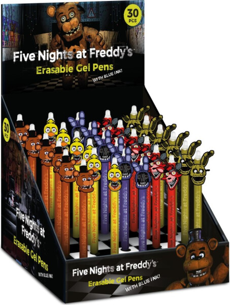 Five Nights At Freddy´s, gumovací gelové pero DPL30 - Pyramid