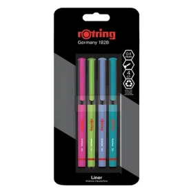 Rotring Liner Fun barvy 4ks / Liner / Hrot 0,4mm / Blistr (2166331)