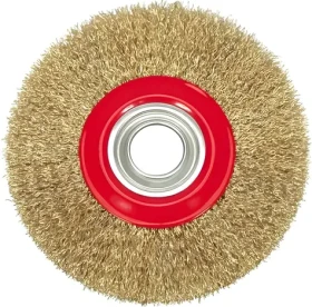 Vorel Kartáč drátěný boční 125 mm / Kartáč / Pomosazený drát