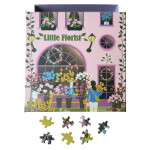 ViSSEVASSE Puzzle Little Florist 150 dílků, multi barva, papír