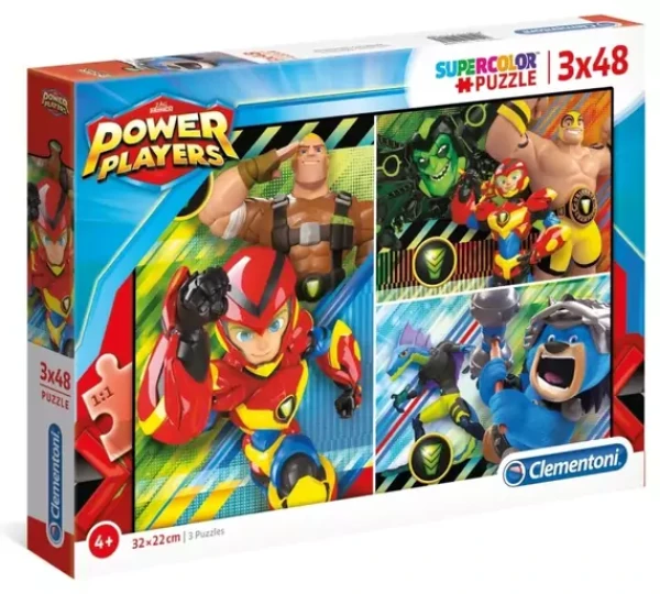 Clementoni PUZZLE Power Players