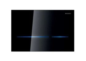 GEBERIT - Sigma80 Kryt ovládání splachování, sklo/černá 242.618.SG.1