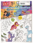 Ubrousky VYBARVOVACÍ DINOSAUŘI (12