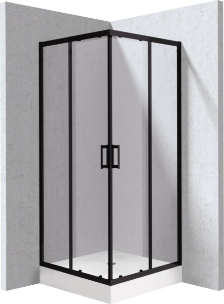 DEANTE - Funkia Evo čtvercový kout s vaničkou, 90x90 cm KYCZN099P